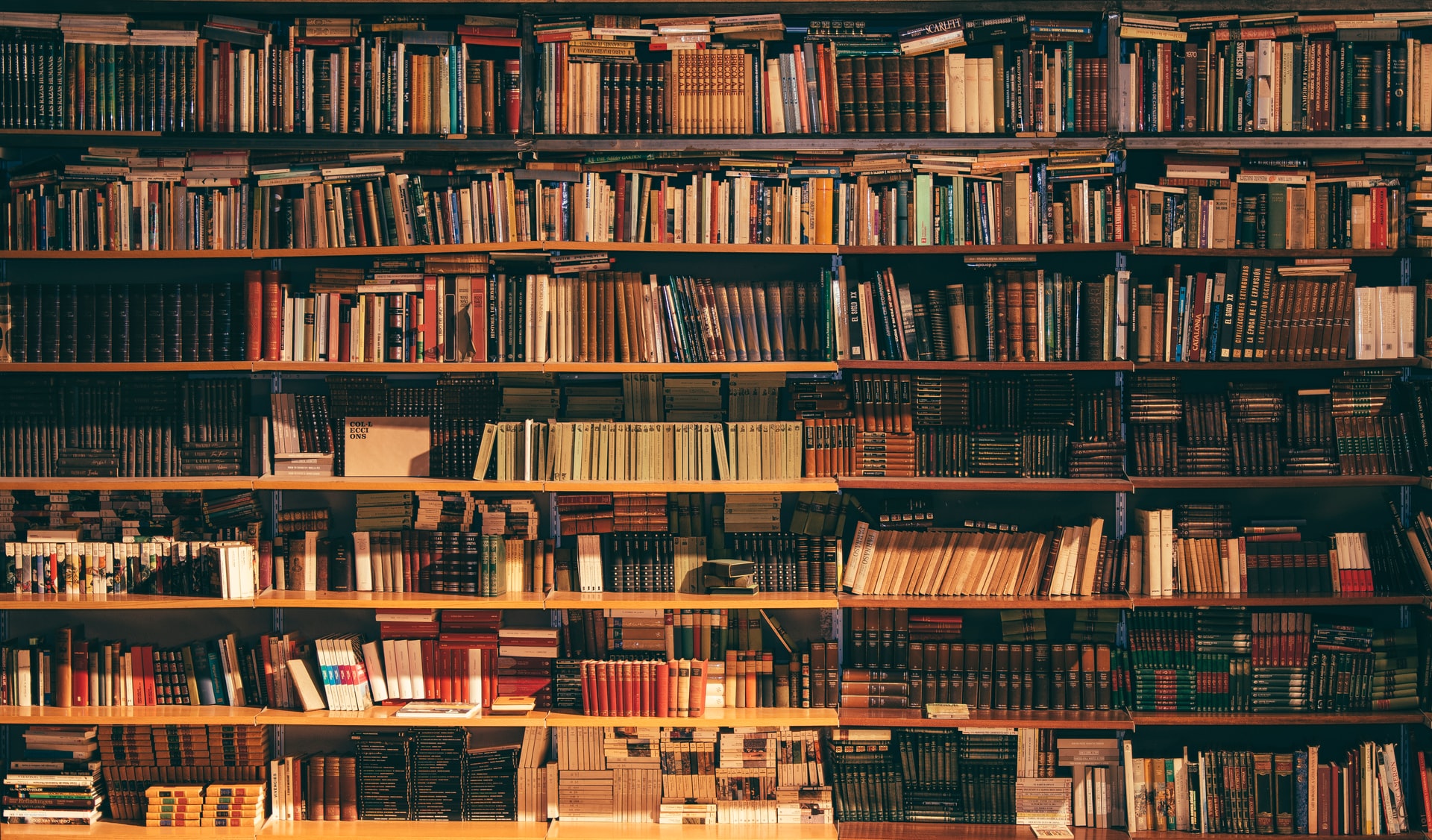 Library books