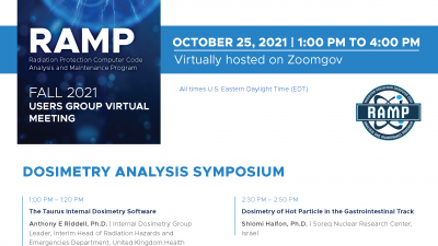 Dosimetry Analysis Symposium Schedule Thumbnail Image