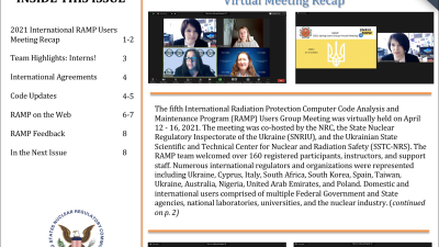 RAMPED UP! Summer 2021, Issue 13, Newsletter