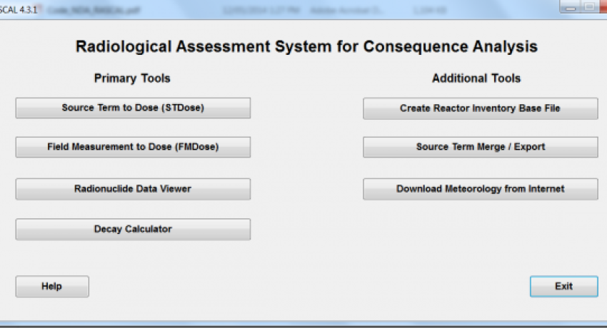 RASCAL User Interface